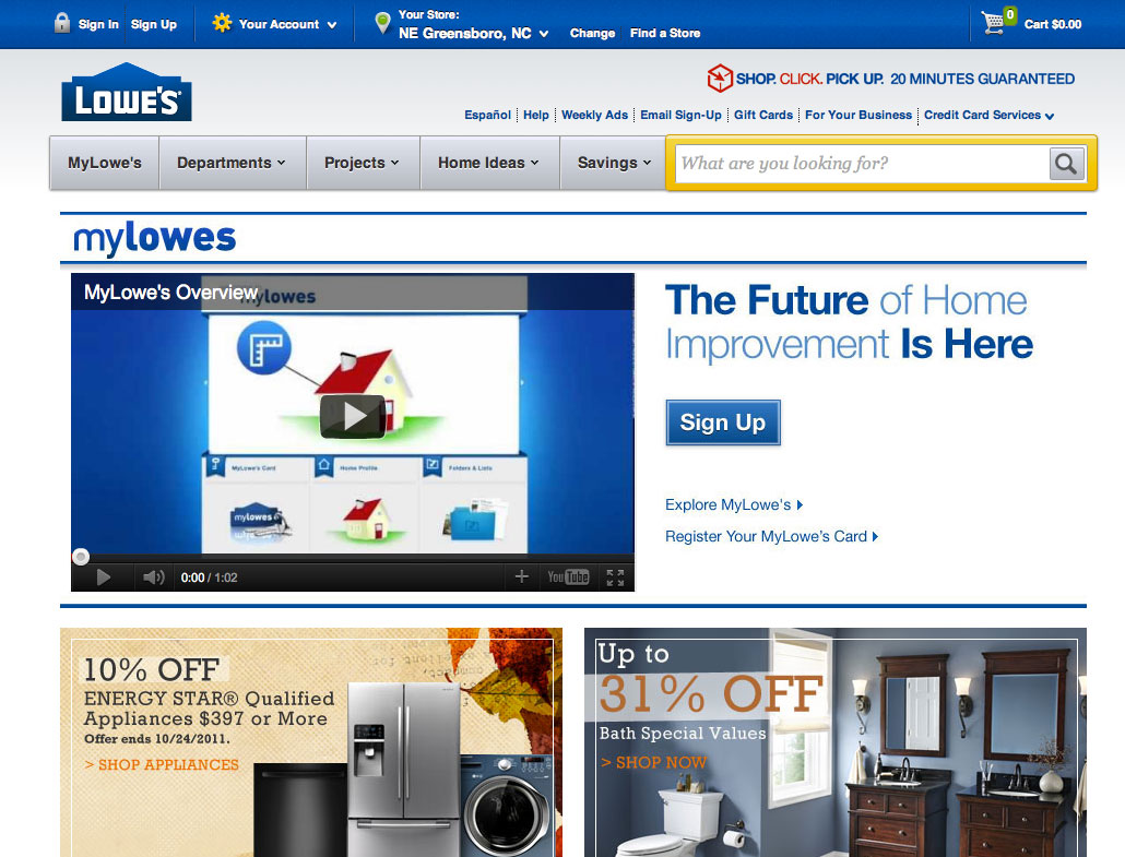 MyLowe’s Overview Videos Jonathan Stanley Executive Producer